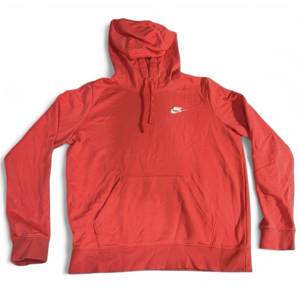 Nike Men's Red Hoodie Sweater